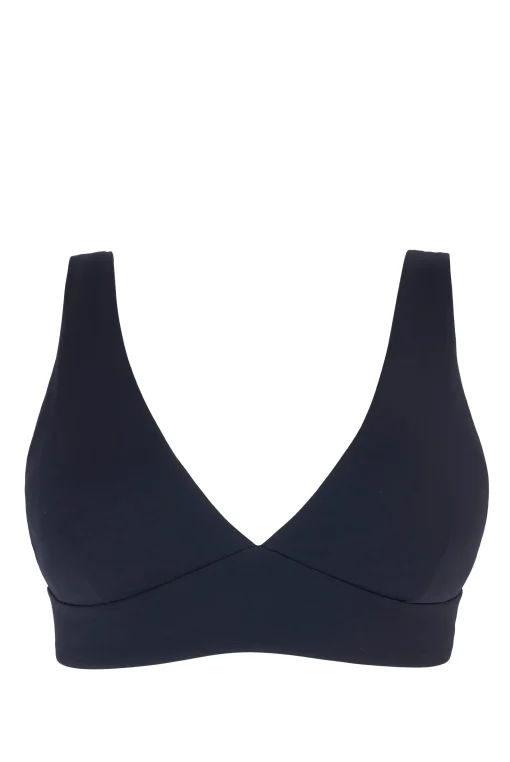 Sculpt Black V-Neck Top