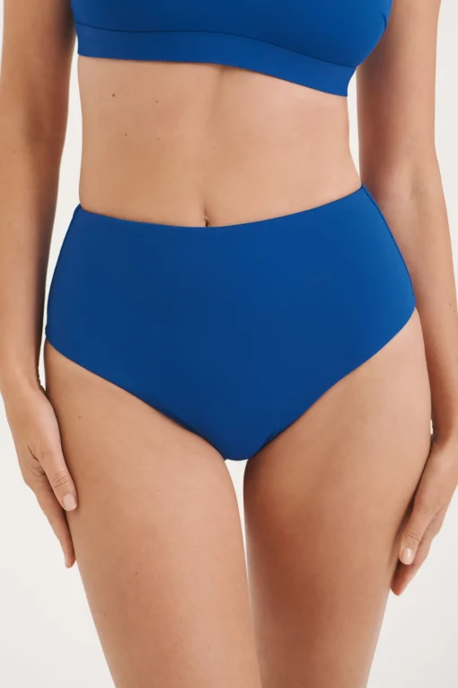 Sculpt Blue High Waisted Bottom