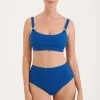 Sculpt Blue Scoop Bikini