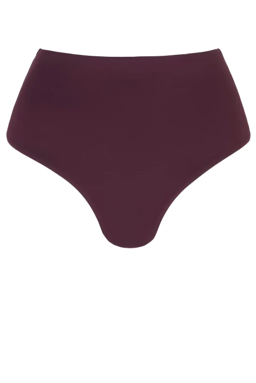Sculpt Burgundy High Waisted Bottom