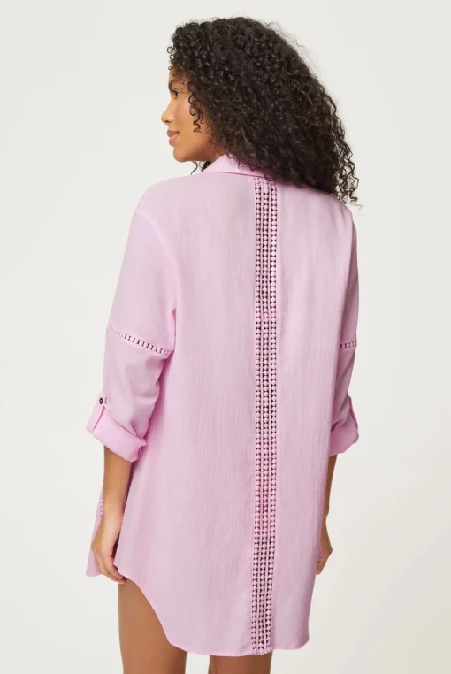 Sicily Lace Beach Shirt