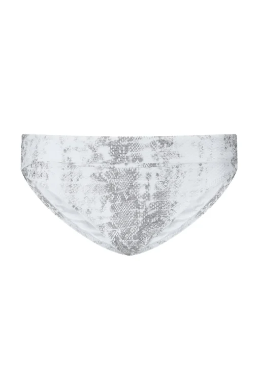 Snake Print Fold Over Bottom