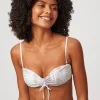 Snake Print Ruched Bandeau Top