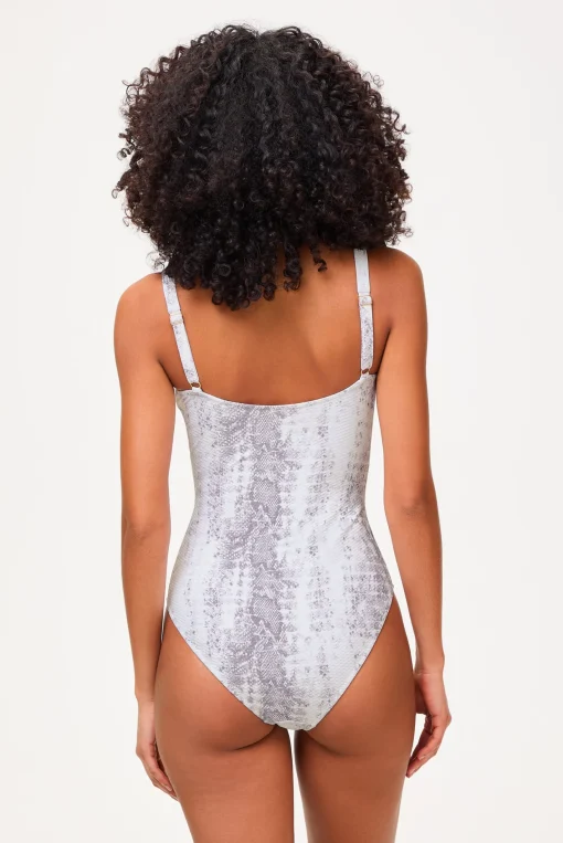 Snake Rectangle Swimsuit
