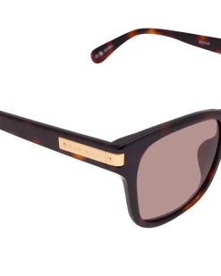 The Audrey Sunglasses In Tortoiseshell