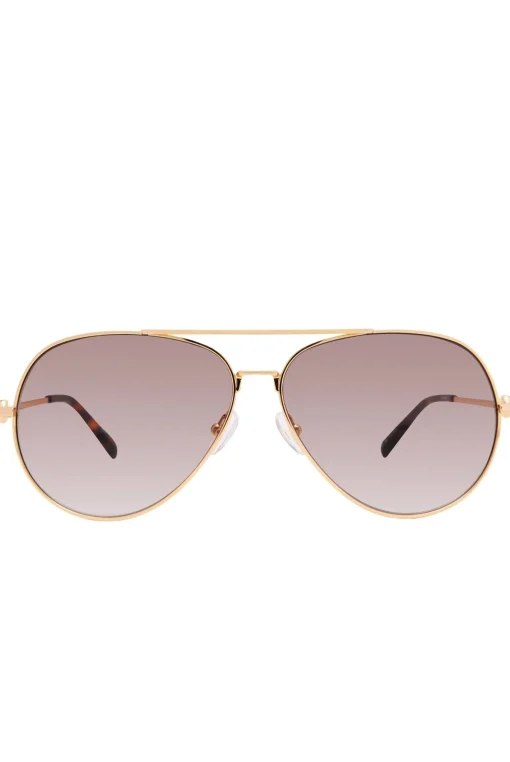 The Ursula Sunglasses In Grey Gradient