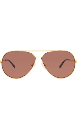 The Ursula Sunglasses In Brown Gradient