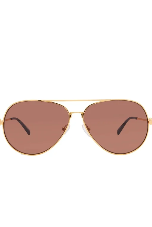 The Ursula Sunglasses In Brown Gradient
