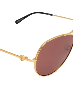 The Ursula Sunglasses In Brown Gradient
