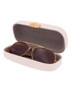 The Ursula Sunglasses In Brown Gradient