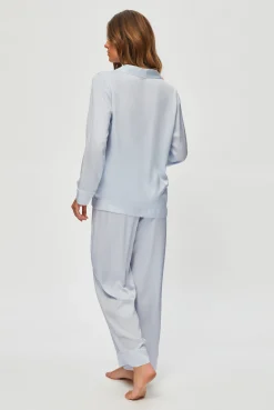 Venice Long Sleeve Silk Pyjama Set