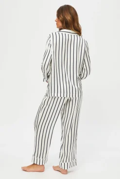 Venice Long Sleeve Silk Pyjama Set