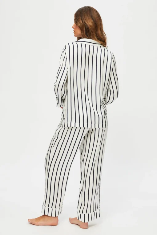 Venice Long Sleeve Silk Pyjama Set