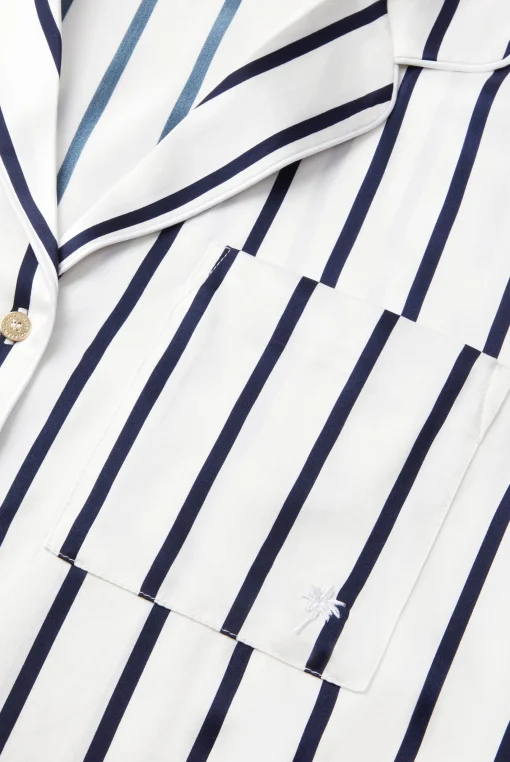 Venice Long Sleeve Silk Pyjama Set