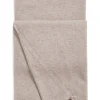 Verbier Cashmere Scarf With Tassel Trim In Brown