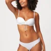 White Bandeau Bikini
