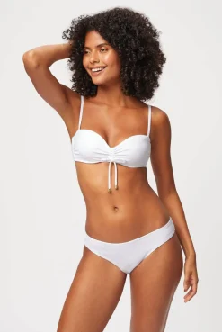 White Bandeau Bikini