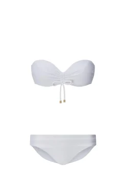 White Bandeau Bikini