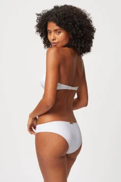 White Bandeau Bikini