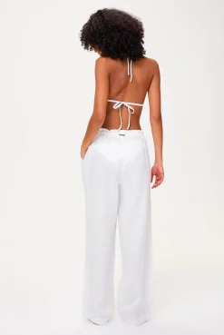 White Bay Drawstring Trouser