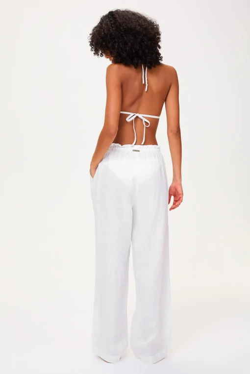 White Bay Drawstring Trouser