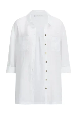 White Bay Linen Beach Shirt