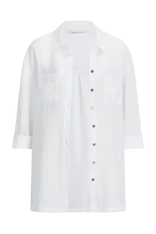 White Bay Linen Beach Shirt
