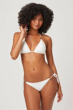 White Triangle Bikini